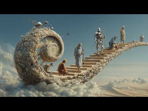 In a World Where Time and Space Are Distorted | AI Art Surrealism