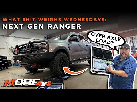 ARB BULLBAR: NEXT GEN RANGER - BEFORE & AFTER WEIGHS by @MORE4x4_au