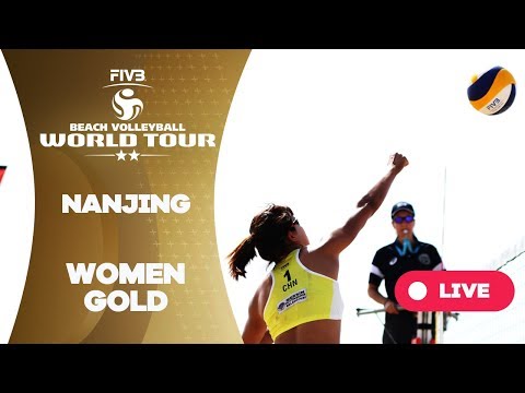 Волейбол Nanjing 2-Stars — 2018 FIVB Beach Volleyball World Tour — Women Gold Medal Match