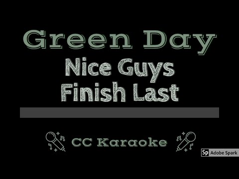 Green Day • Nice Guys Finish Last (CC) [Karaoke Instrumental Lyrics]