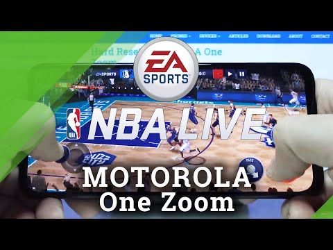 How NBA Live works on Motorola One Zoom - Gaming Quality Checkup