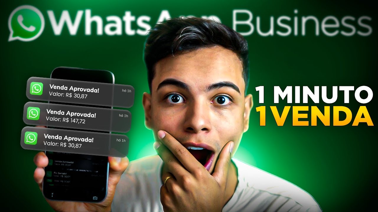 COMO VENDER MUITO PELO WHATSAPP - 1 VENDA POR MINUTO (Técnicas Poderosas)