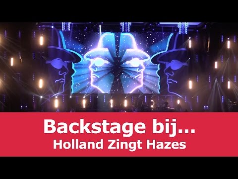 Backstage bij Holland Zingt Hazes 2016
