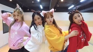 Girl&#39;s Day(걸스데이) &#39;I&#39;ll be yours&#39; DANCE PRACTICE Cute ver…깜찍한 퍼포먼스 (SOJIN, YURA, MINAH, HYERI,)