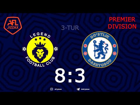 Premier division. 3-tur LEGEND - DO'STLIK 8:3 (28.03.2021)