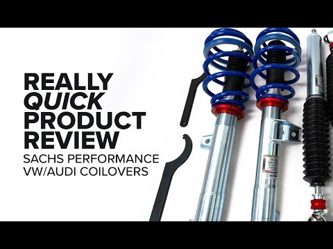 VW/Audi Sachs Performance Coilover Kit - Really Quick Product Review - (Mk7 GTI, GOLF R, S3, A3)