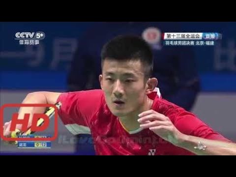 Love badminton |  Badminton China National Games - CHEN Long v.s DU Pengyu | Men'sTeam Final