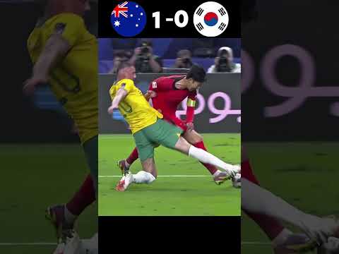 Australia Vs South Korea Quarterfinal asian cup 2024 #football  #asia