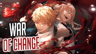 Nightcore - War of Change (Metal Version) (Lyrics)