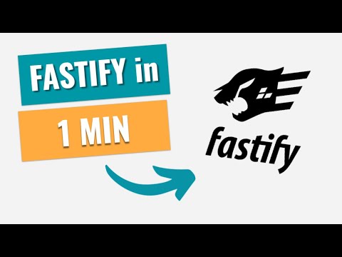 Fastify in 1 MIN