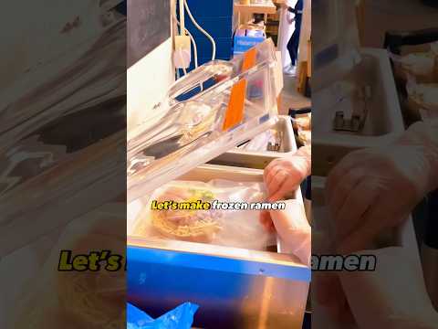 This is how we make FROZEN RAMEN 🍜 | Franklin Food Labs