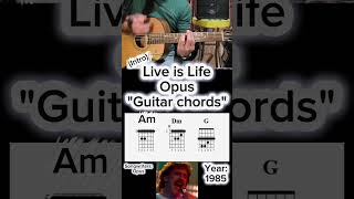 Live is Life (Opus) TUTORIAL ? (Intro) #guitartutorial #tutorialchitarra
