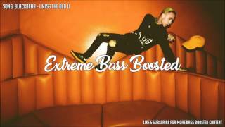 Blackbear - i miss the old u (Extreme Bass Boosted)