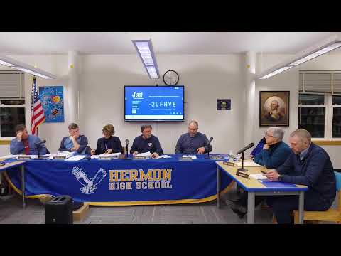 HSD School Committee March 2nd