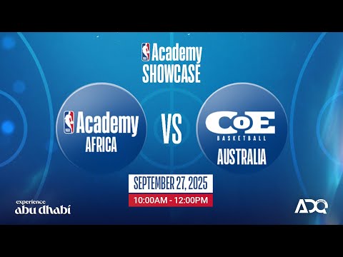 NBA Academy Showcase: NBA Academy Africa vs CoE Australia