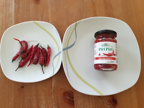 Piri-Piri / preserved vs. dried / taste vs. heat
