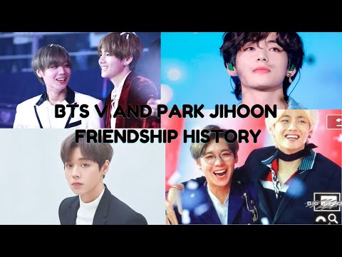 BTS V AND PARK JIHOON - FRIENDSHIP HISTORY (FROM FANBOY TO FRIENDS)
