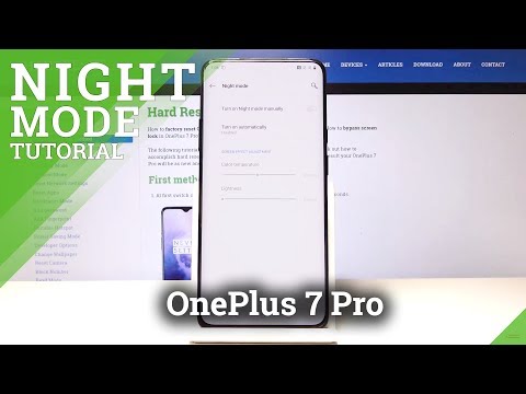 How to Enable Night Mode in OnePlus 7 Pro - Dark Theme in OnePlus
