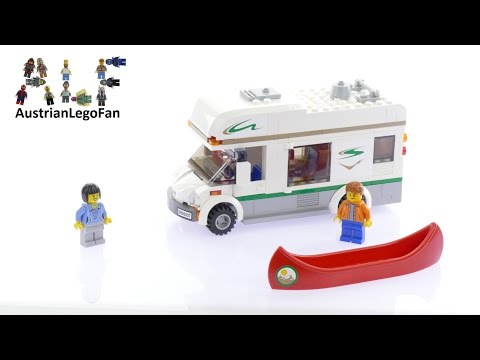 Vidéo LEGO City 60057 : Le camping-car et son canoë