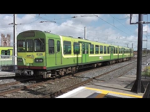 IE 8300 Class Dart Train 8329 - Clontarf Road Station, Dublin