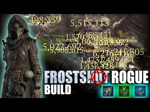 Diablo 4 - BEST "Frost-Shot" Rogue Build For Season 1! INSANE AoE Damage, DESTROYS NM Dungeons! T90+