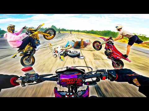 Doing Crazy Wheelies with Lots of Ambulances!