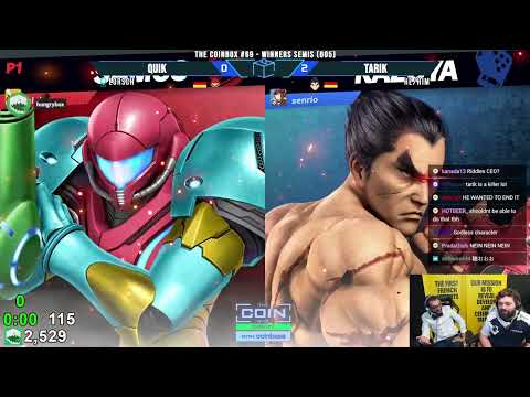 Tarik (Kazuya) vs Quik (Samus) - EU Coinbox 69 | 20 Jul '23