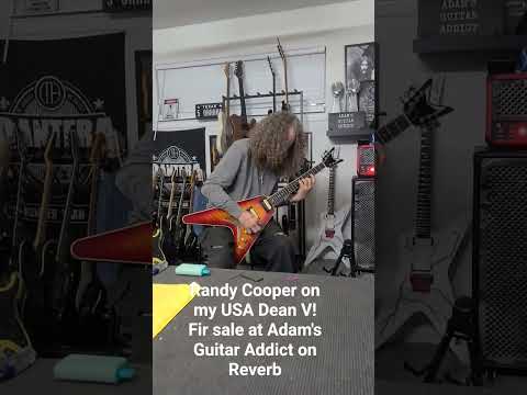 Dean V USA Time Capsule!  VIDEO NOW👂!  Limited Edition! BEAUTIFUL Flame Top! 2002 ml - Cherry Sunburst Flame image 22