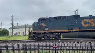 CSX Hopper Train in North East, PA | Railfanning | Lake Shore Railway Museum in Pennsylvania