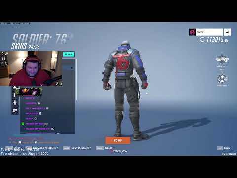 Soldier 76 with the SCRUFF w NEW Updated Classic Skin - Overwatch 2!!!