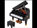 Grand Piano Instrument Nanoblock Constructible Figure