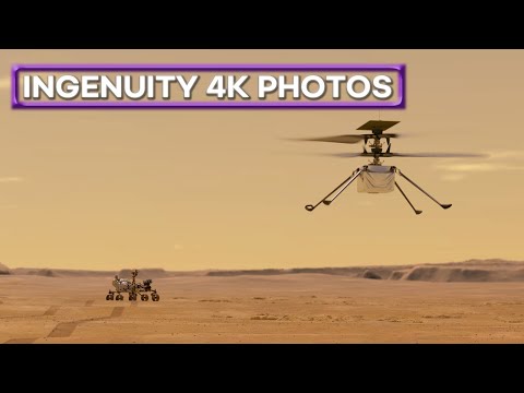 Ingenuity s First 4k Photos Of Mars