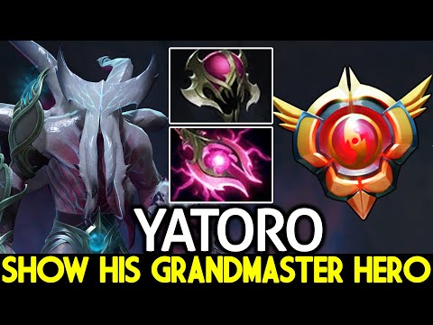 YATORO [Faceless Void] Show His Grandmaster Hero Max Attack Speed Dota 2