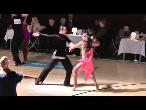 00056 Helsinki Open 2013 - Nikolay Chernov & Evgenia Florinskaya - 1/2 Cha-cha-cha