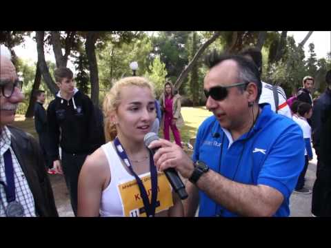 Κατερίνα Κουτλή, νικήτρια 5 000μ  ΑΡΑΦΗΝΕΙΟΣ ΔΡΟΜΟΣ