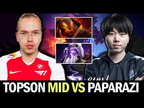 TOPSON mid vs PAPARAZI - Mid Genius vs Best Mid Solo
