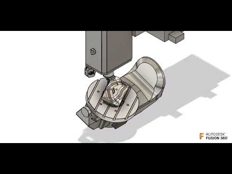 MACROMILL - Haas 5axis UMC-1000 - Fusion 360