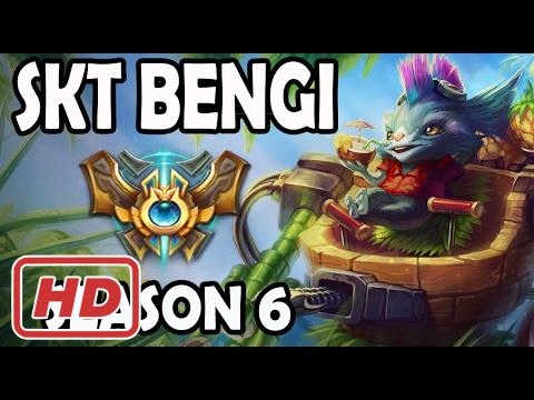 SKT T1 Bengi Rumble vs Elise Jungle Ranked Challenger Korea