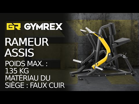 Vidéo - Rameur assis - 135 kg