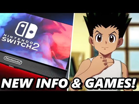 BIG Nintendo Switch 2 Info & New Switch Games Announced!