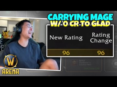 Carrying a Fire Mage w/ 0 Rating Towards Gladiator ft. Born