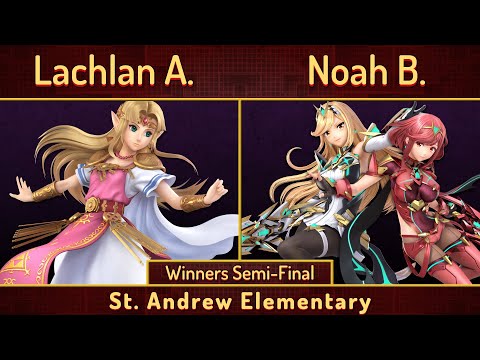 St. Andrew | Lachlan A. (Zelda) vs Noah B. (Pyra Mythra) | Winners Semis | SSBU Ultimate HCDSB