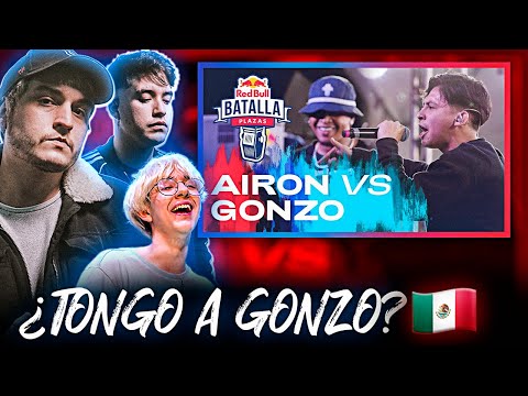 TONGO A GONZO ❓ KHAN KAPO Y CTZ REACCIONAN A GONZO VS AIRON | TORNEO DE PLAZAS DE RED BULL