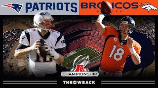 Brady vs Manning to Go to the Super Bowl! (Patriots vs. Broncos 2013, AFC Championship)