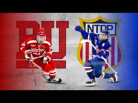 Boston University vs USA NTDP // Full Game Highlights