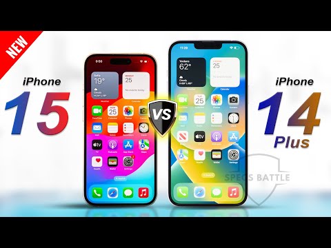 iPhone 15 vs iPhone 14 Plus | FULL SPECS COMPARISON