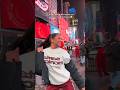 It Was So Loud At Times Square🫣 Viraltiktok Viraldance Gaspedal Viralshort Dancing Dancetrend