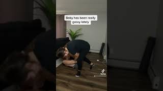 Making My Baby Fart #shorts