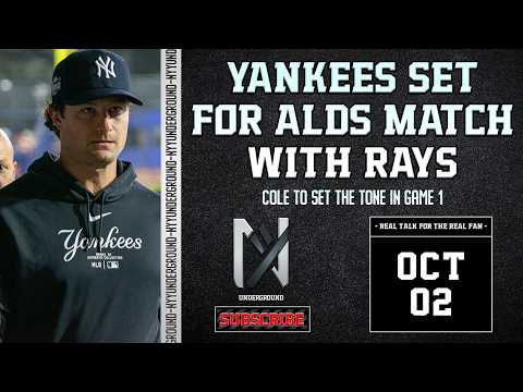 Yankees Set for a Wild Card Match with Rays | Cole To Set the Tone