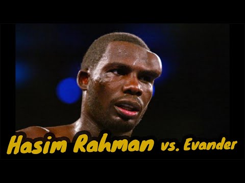 Hasim Rahman gives insight on Evander Holyfield's masterful head-butting technique! WOO!